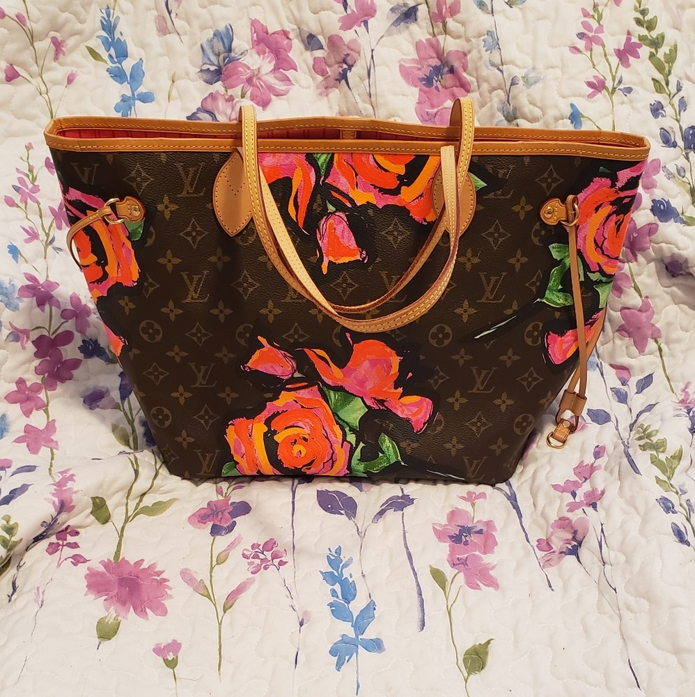 SOLD Louis Vuitton Stephen Sprouse Roses Neverfull
